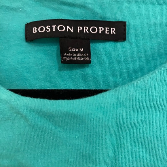 Blue Boston Proper blouse size medium - Picture 2 of 3